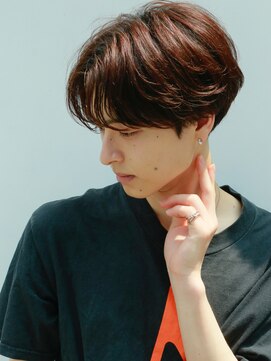 テンバイリップスヘアー(TEN by LIPPS hair) 簡単セットツーブロ韓国ニュアンスフェザーパーマセンターパート