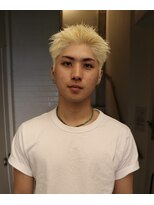 ヘアカロン 熊本本店(Hair CALON)&nbsp;ダブルカラー抜きっぱなしメンズカット初カラー