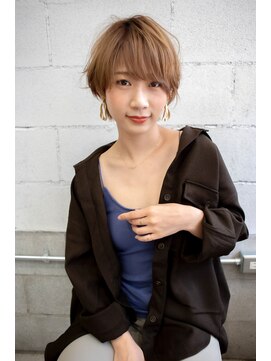 トイズファクトリー(Toys Factory) マッシュショート×オリーブベージュ