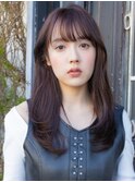 内巻きロングレイヤー