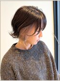 ミルクティー×インナーカラー