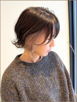 シロ(.siro)&nbsp;ミルクティー×インナーカラー