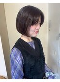 丸みボブ