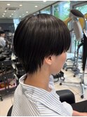 コスメ縮毛矯正でショートに　　自然の仕上がり