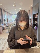 ヘアメイク アース 秋田仁井田店(HAIR & MAKE EARTH)&nbsp;インナーデザインカラー　レイヤーカット