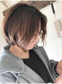 大人コンサバボブ
