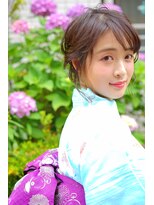 ヴァンクシー バイ ルナ(VANKCY by Luna) 【Neolive plus】ヘアセット#アップ#ひし形シルエット#浴衣#夏