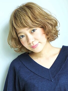 ヘアメイク フレンシア(hair make flencia) 無造作ウェービーボブ