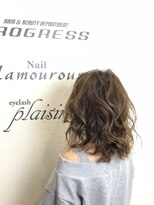 プログレス 中野店(PROGRESS)&nbsp;ゆるふわハイライト[エアリーロング/ピンクブラウン]