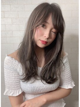 ニスル 上尾店(NISURU) 似合わせカット/大人ガーリー/ダークアッシュ/着物/上尾/上尾駅