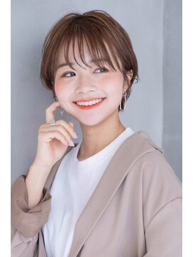 レニーバイエース(LANY by ACE) 【LANY 横浜】愛され丸ショート×アプリコットベージュ