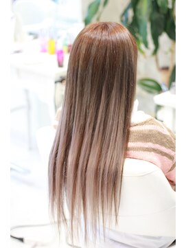 エフエフヘアー(ff hair) back style☆シールエクステvol.66