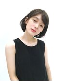【yuka】暗髪黒髪ナチュラルボブ