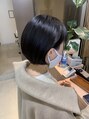 ヨファヘアー 岡本店(YOFA hair)&nbsp;まとまりやすくカットします！！スタイリングはオイルがマスト！