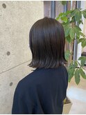 【バタ髪】切りっぱなしボブ instagram@sofa_kawabata