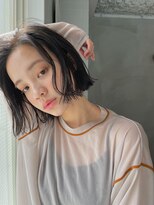 ロア ヘアーコーディネート 四条烏丸店(LoRE hair coordinate)&nbsp;LoRE☆切りっぱなしボブ×地毛風カラー