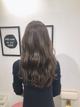 レム 山形1号店(REM) ハイライト/グレージュカラー/デジタルパーマ