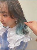 クビレヘア/メルティカラー/マッシュ/ビタミンカラー/着物