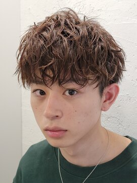 フィフス 原宿(fifth) ツイストスパイラルパーマ刈り上げツーブロックマッシュ