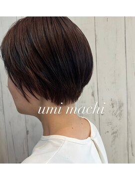 ウミマチ(umi machi) umi machi まんまるシルエットショート　2022/8/11