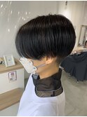 『刈り上げ女子◎』ハンサムショート＋透明感カラー♪