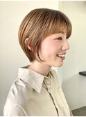 【表参道sheta/中澤】マッシュショートミニボブフェザーバング