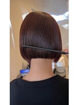 イコール 船橋(equal)&nbsp;朝の時短ヘア/纏まる艶ボブ【秋山】船橋ボブ/船橋/ボブ/縮毛矯正