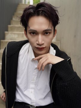 ログ 武蔵新城(L.O.G) 韓国メンズアップバング