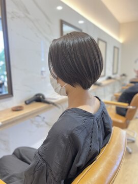 ラポールヘアー(rapport hair) 大人丸みショートボブ＊