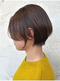 大人丸みショート/骨格似合わせカット