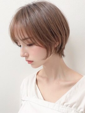 ジョウインアンドエマ(JOWIN AND EMMA) 20代30代大人かわいい/シルキーベージュ/丸みショートヘア/前髪