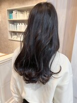 キャアリー(Caary) 福山人気韓国風ロングヘアレイヤーカット波巻き艶髪10代20代30代