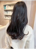 福山人気韓国風ロングヘアレイヤーカット波巻き艶髪10代20代30代