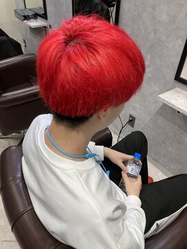 グラッジ 池袋(GLADGE) 派手髪×レッド