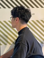 バーバーバー アカバネ(BARBER-BAR AKABANE)&nbsp;気になるボリュームにポイントパーマ 爽やかなスタイル#2