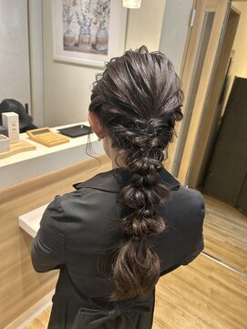 アロマヘアルーム 横浜店(AROMA hair room) ヘアアレンジ/ゆるふわヘア/玉ねぎヘア/結婚式/二次会/横浜西口
