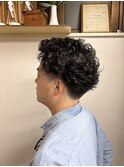 「RYOKO」メンズショート×ニュアンスパーマ