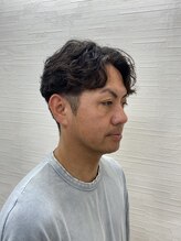 シャラク 戸出店(sharaku) 漢のナチュラルパーマ