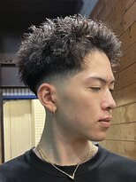 ササ 京都河原町店(33 SASA) スパイキーショート　ツイストパーマ　京都四条河原町