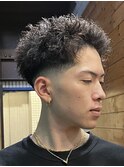 スパイキーショート ツイストパーマ 京都四条河原町
