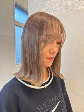 ポート 蕨(PORT) ミルクティーベージュ【天間　彩香】