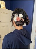 成人式/ツインお団子