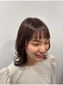 くびれミディ×ラベンダーブラウン