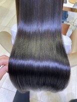 グランド(GRAND)&nbsp;巻ける縮毛矯正ツヤツヤストレート髪質改善前髪なし表参道