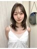 【平日・まきの限定】似合わせカット＋透明感カラー￥6600/新宿/代々木