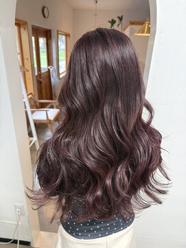 ヘアーデザインサロン スワッグ(Hair design salon SWAG) pink violet