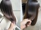 トト 船橋店(toto.)の写真/柔らかい印象のナチュラルストレート仕上げ*お客様一人一人の髪の状態に合わせて薬剤を選定します！[船橋]