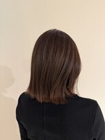 アヴァンスクロス あべのルシアス店(AVANCE.CROSS)&nbsp;外ハネボブ、アッシュベージュ