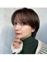 ドルセ(Dulce)&nbsp;ショート×似合わせカット×ダークアッシュ
