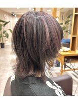 アグ ヘアー ナッツ 秦野店(Agu hair nuts) くびれウルフ/ハイライト/暖色/